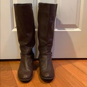 Ralph Lauren Brown Leather Riding Boots